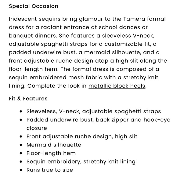 🆕 Formal sequin mermaid dress NWT - Picture 6 of 6